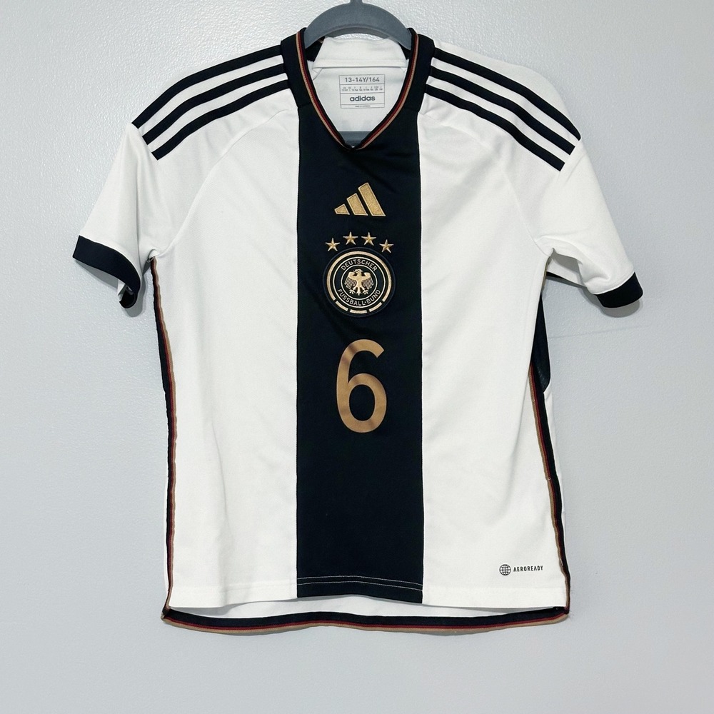 Adidas Germany Joshua Kimmich Soccer Jersey youth size Large